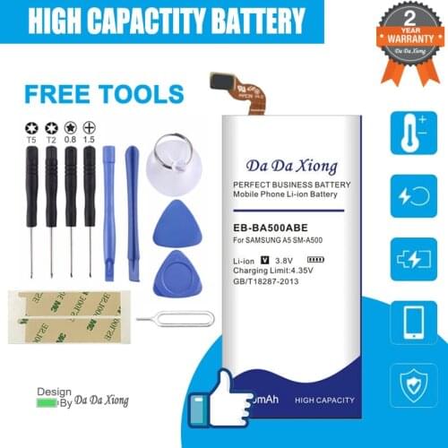 Da Da Xiong 3800mAh EB-BA500ABE Battery for Samsung Galaxy A5 A5000 A5009 SM-A500F A500F SM-A500 A500