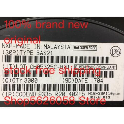 BAS21 SOT23 100% new original freeshipping 30PCS-3000PCS/LOT STOCK