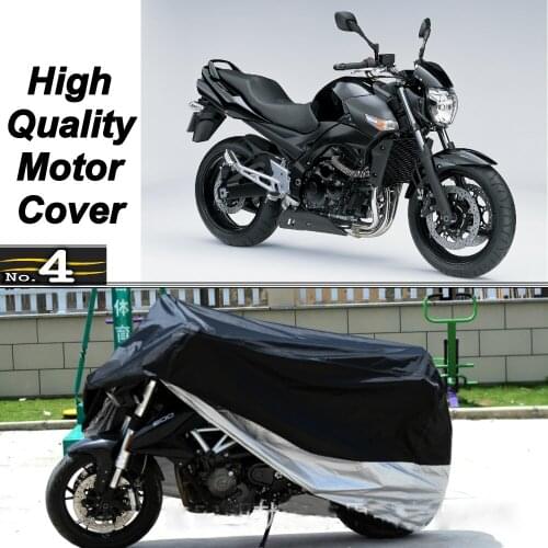 MotorCycle Cover For Suzuki GSR600 WaterProof UV Sun Dust / Rain Protector Cover Made of Polyester Taffeta