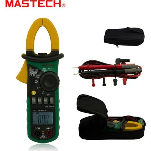 MASTECH MS2008A Mini Digital Clamp Meter For AC Current AC/DC Voltage Tester