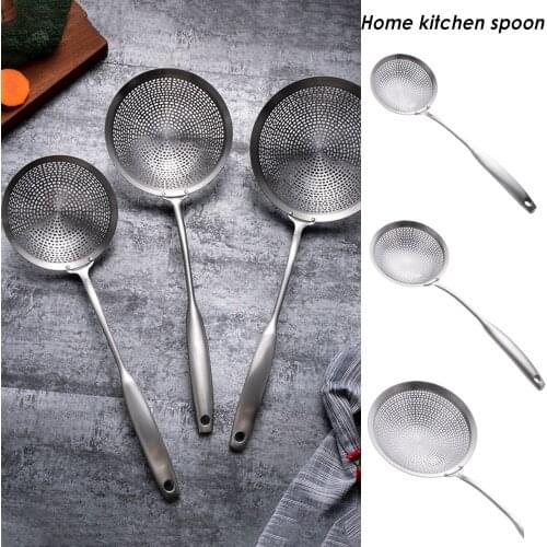 Stainless Steel Travel Party 304 Stainless Steel Stainless Steel Soup Ladle Durable Picnic Camping Hiking Cooking Accessories