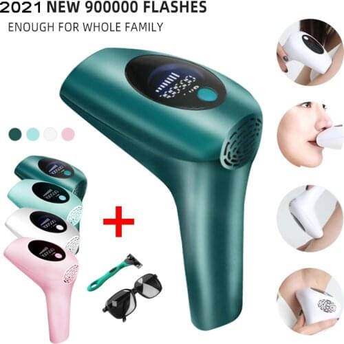 Women 999999 Flashes IPL Laser Epilator Electric LED Hair Removal Body Bikini Shaver Painless Photo Epilation Trimmer Depilador