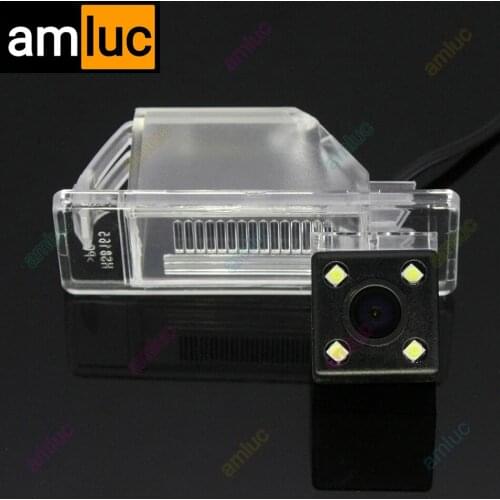 HD Wireless Car CCD Rear Camera Fisheye 12 led dynamic Night Vision bracket for Nissan Qashqai X Trail 2008-2012 Peugeot 307 CC