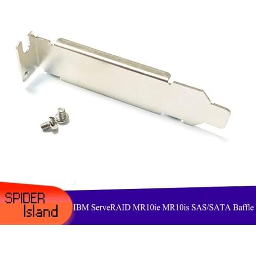 Low Profile Baffle for IBM ServeRAID MR10ie MR10is SAS/SATA 2U Half-Height Short Chassis Baffle