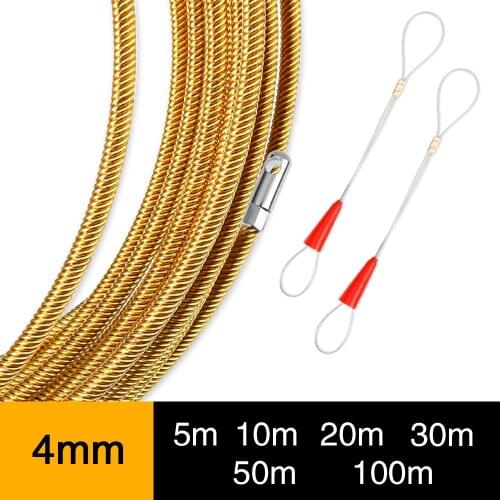 4mm Diameter Wire Puller Through The Wall, Wire Threader, Steel Wire Threading, Flexible Spring, Through Pipe