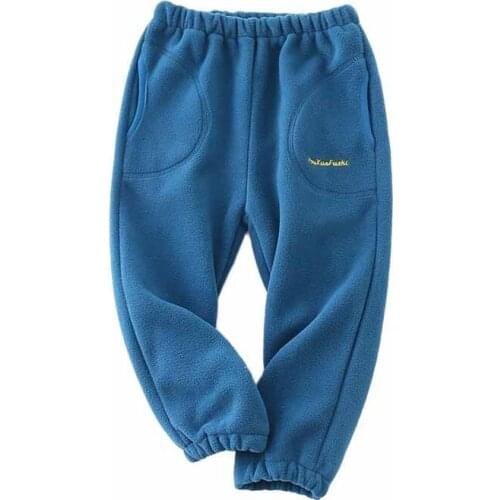 Baby Pants Children Trousers For Boys Girls 2-8 Years Little Toddlers Kids Pants Long Spring And Autumn Polar Fleece Trousers