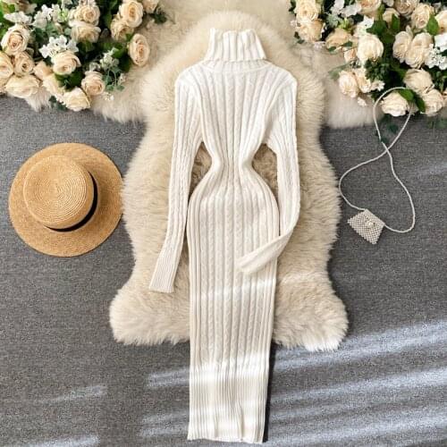 TDVICTORY Fashionable Knitted Dresses
