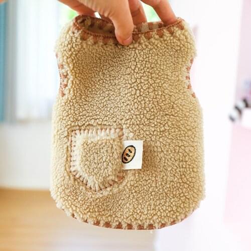 Dog Pet Hoodie Sweater Pocket Design Cat Coat Jacket Autumn/Winter Clothes Apparel 2 Colours