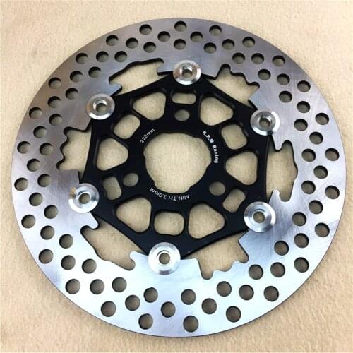 Motorcycle Disc Brake Disc CNC Motorcycle Universal 220 * 57mm For Honda Yamaha Motorcycle Modification