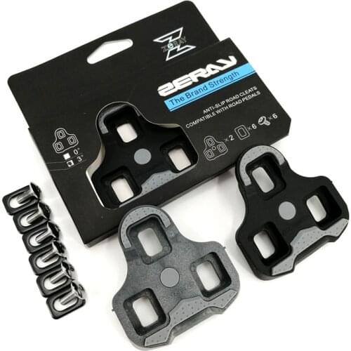 Zeray Road Pedal Cycling Shoes Cleats Self Locking Pedal Anti-Slip Cleat Compatible Look Keo Road Bike Cycling Accessories