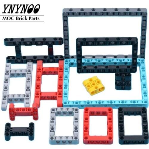 2-10Pcs Technical 39794 Hole Beam 39790 Parts 64179 Square Beams 5x7 64178 3x3 Hole Arm 39793 Building Block Bricks EV3 Robot