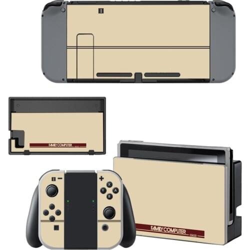 5 Styles Solid color Style Vinyl Decal Skin Sticker For Nintendo Switch NS NX Console Protector Game Accessoriy NintendoSwitch