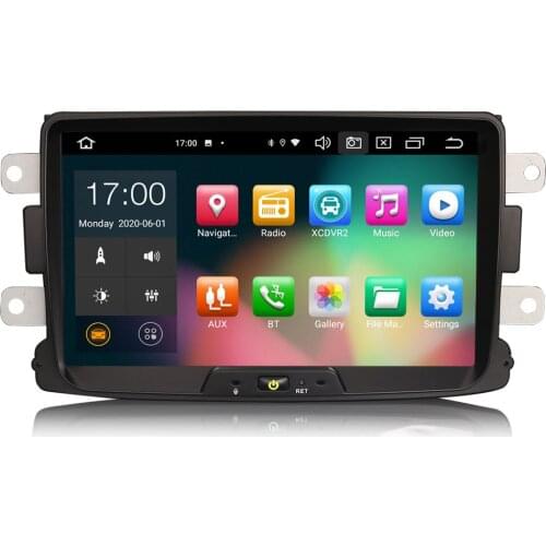 8" Android 10.0 OS Car Multimedia GPS Radio System Player for Dacia Duster 2012-2017 & Lodgy 2012-2017 & Dokker 2012-2017