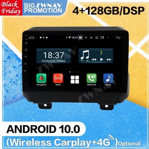 Carplay 2 DIN Android 10 Player For Jeep Wrangler 2018 2019 2020 Car GPS Video Player Auto Audio Stereo Radio Receiver Head Unit