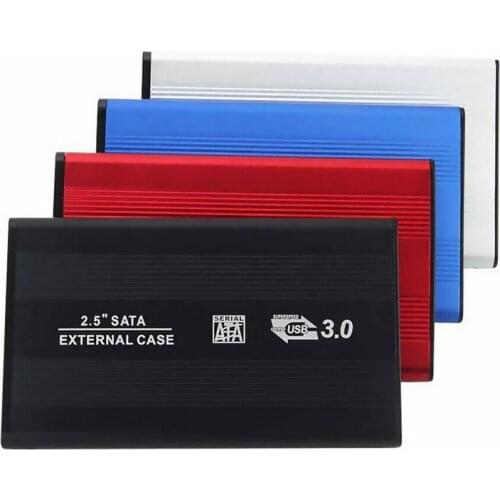 New 2.5 Inch SATA III to USB 3.0 5Gbps Aluminum External HDD Enclosure Hard Drive Case SSD Box Support Hot Plug For Windows Mac