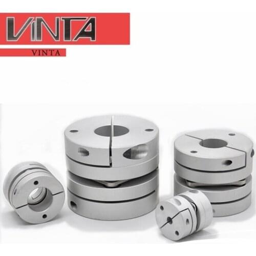 1pcs 3 4 5 6 6.35 7 8 10 mm Aluminium alloy shaft coupling cardan coupler Flexible plum CNC Jaw couple casal motor shaft adapter