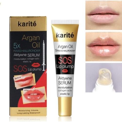 Lips Plumper Long Lasting Lips Gloss Moisturizing Enhancement Lip Repairing Reduce Lip Fine Lines Brighten Enhancer Plump Oil
