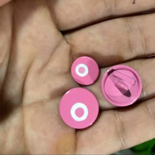 High-end metal buttons fashion 10 pieces a lot red white buttons clothes jewelry accessories buttons