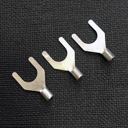 15pcs Car fuse wire terminal silver-pated copper cold press terminal insulated negative pole grounding male female connector