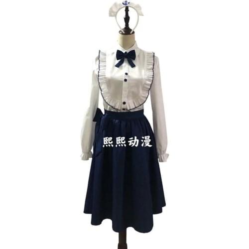 2021 VTuber Hololive Minato Aqua SJ School Uniform Dress Cute Suit Any Size Cosplay Costume