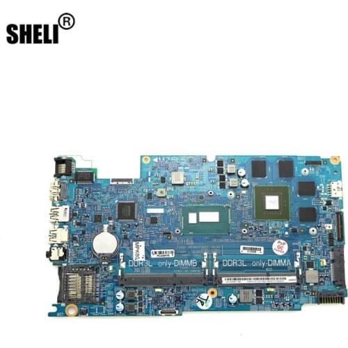 55.47L01.021G DOH50 MB 12311-2 KJ7NX Motherboard w/ i5-4210U 1.7GHz CPU + GT 750m 2G GPU- 3V4T2 03V4T2 for Dell Inspiron 15 7537
