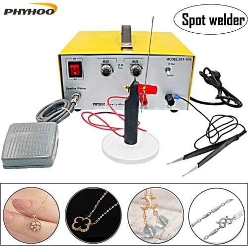80A spot welding hand - held pulse spot welder welding machine welding machine gold and silver jewelry Tools
