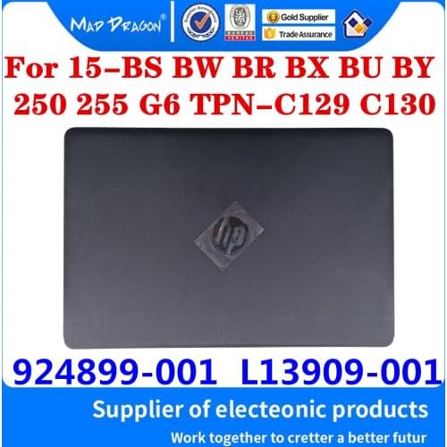 924899-001 L13909-001 AP2040002F0 For HP 15-BS BR BU BW 250 255 G6 TPN-C129 C130 Laptop Lcd Rear Lid Top Case Back Cover Black
