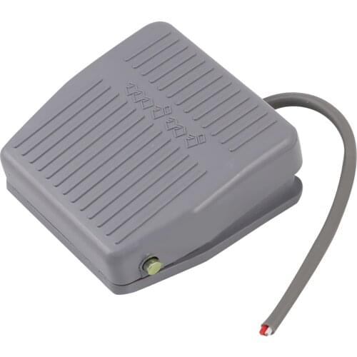 Promotion! 0-400V Footswitch Foot Momentary Control Switch Electric Power Pedal SPDT Grey