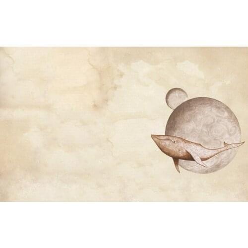 LIPHISFUN Diamond Painting Embroidery Full Drill Home Decor Square/round Cross Stitch DIY Animal Whale Planet Art