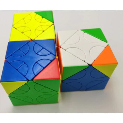 Meilong Mixup Skewby cube HunYuan Oblique-Turning Stickerless Cubo Magico Drop Shipping