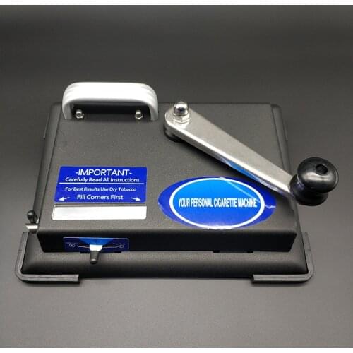 Tobacco Cigarette Wrapping Machine Injector Maker Roller Cigarette Machine Device Automatic Rolling Machine Hand Easy
