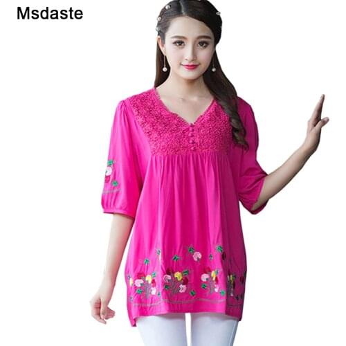 MsDaste Linen Blouses