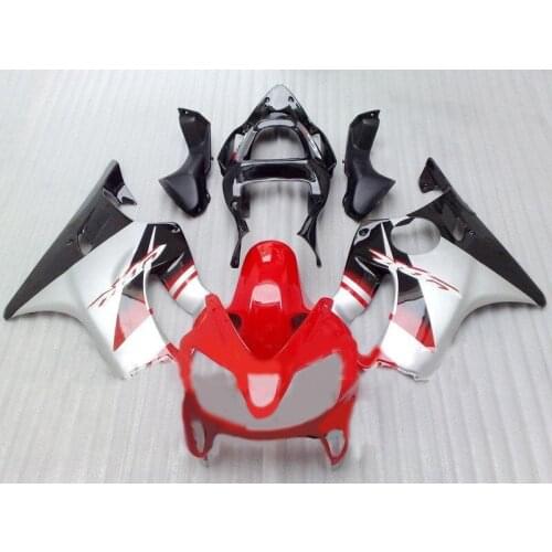 Motorcycle Bodywork Fairing Kit For H CBR600F4i 2001 2002 2003 White red black Injection Molding CBR600 F4i 01 02 03 CBR 600