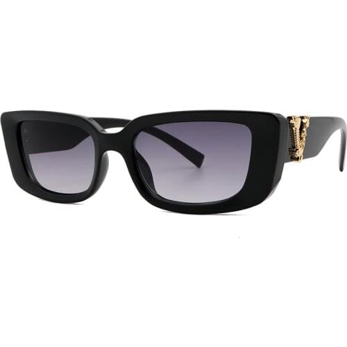 2021 New Fashion Vintage Sunglasses Women Brand Designer Retro Sunglass Rectangle Sun Glasses Female UV400 Lens Eyewears