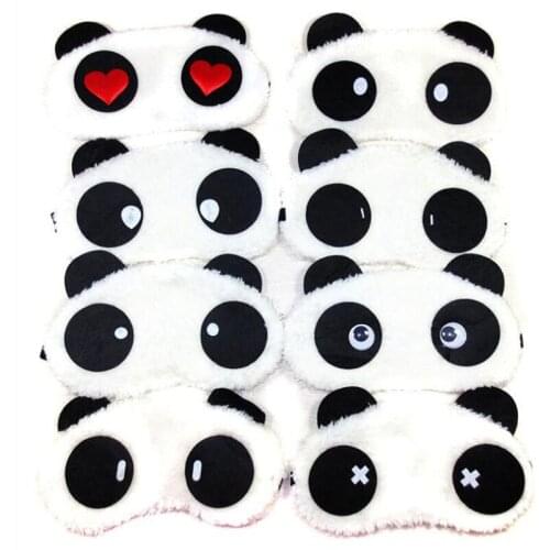New Kawaii Panda design Goggles For Sleep Well Rest Eyes Hot Sale Security Protection cover MR004