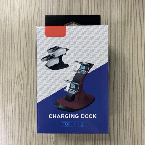 Upgrade Controller Charger, Quick Charging DC Adapter,Compatible w/ PS5 Dual Controller Charging Stand, Docking Station