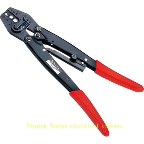 HX-16 japanese style crimping piler for terminal 6-16mm2 CRIMPING PLIERS RATCHET crimping tools