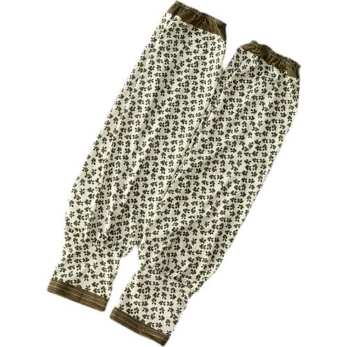 2021 summer ice silk sleeve camouflage floral fashion female outdoor sunscreen ice takes driving gloves sun protecetive sleeve