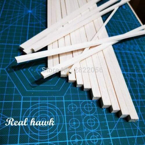 25 pcs 200 mm length 7 mm thickness width 8/9/10 mm wood strip AAA+ Balsa Wood Sticks Strips for airplane/boat model DIY