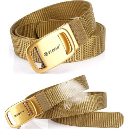 Tactical Belt Leisure Belt Alloy Buckle Male Waistband Quick Release Quick Dry Elastic For Fishing Hunting Fashion