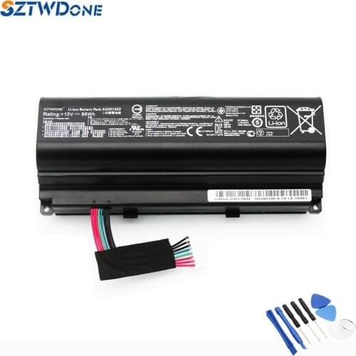 SZTWDONE A42N1403 Laptop battery for ASUS ROG GFX71 GFX71JY GFX71JT G751 G751J G751JT G751JM G751JY A42LM93 A42LM9H 15V 88WH