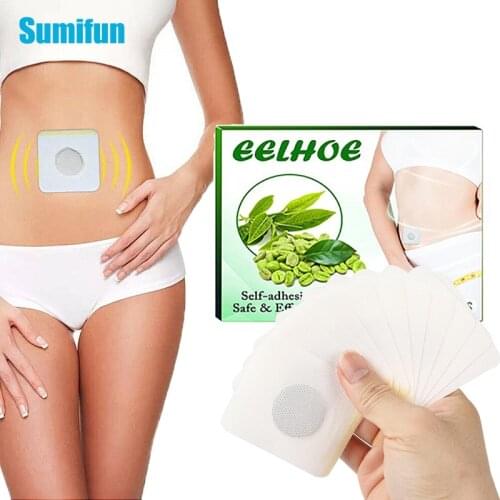 10pcs/box Slim Patch Weight Lose Product Burning Fat Patches Slimming Stickers Keep Fit Chinese Herbal Medical Plaster C2484