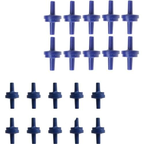 10x Aquarium Non-Return OneWay Check Valve CO2 Air Line Fish Tank Water Air Pump New
