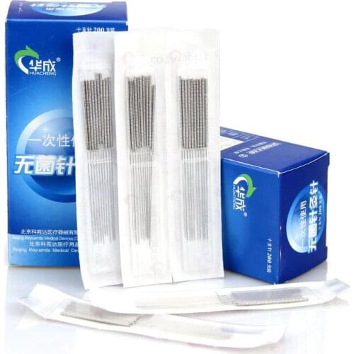 2 boxes Export-oriented Huacheng disposable acupuncture needles accupuncture massage needle