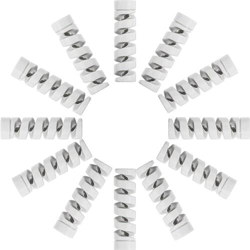 24 Charger Cable Protectors, Silicone Flexible Cable Protectors, Mouse Cable Protectors, Suitable for All Data Cables