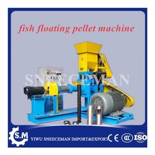 60-80kg/h High efficiency Fish food machine extrusion machine floating fish feed pellet machine mill