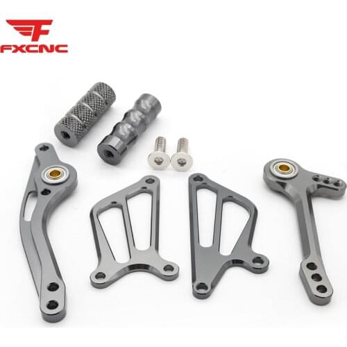 For Honda CBF150 CB190R CB 190R CBF 150 CNC Aluminum Alloy Motorcycle Rearset Footrest Footpeg Pedal Rear set Accessories Part
