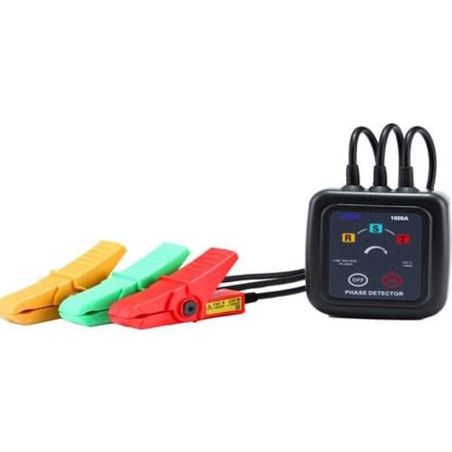 ETCR 1000A Non-Contact 3 Phase Rotation Tester Indicator Detector,Meets IEC-10101 (EN61010) ,CAT III (600V) Safety Requirement