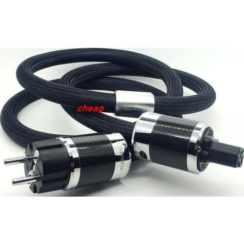 FURUTECH Alpha PS-950-18s top carbon fiber fever power cord US&EU Version furutech cable