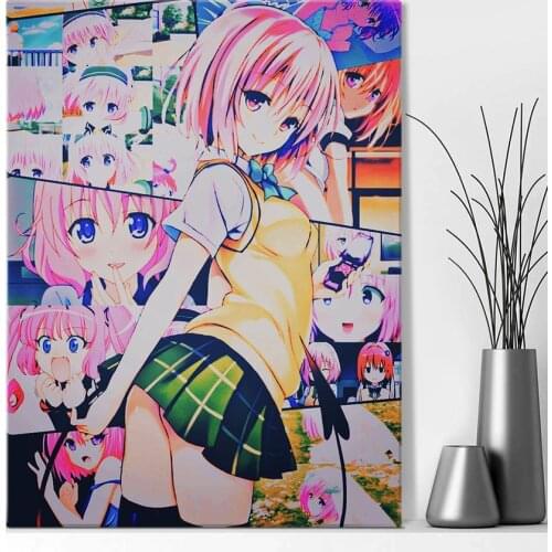 Momo Belia Deviluke To LOVE-Ru Anime Home Decor Canvas Painting Wall Pictures Living Room Decoration Art Posters Prints